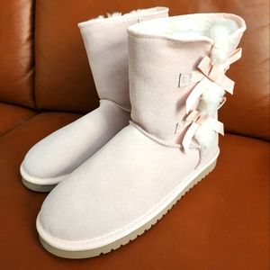 Koolaburra By Uggs Baby Pink Short Boots